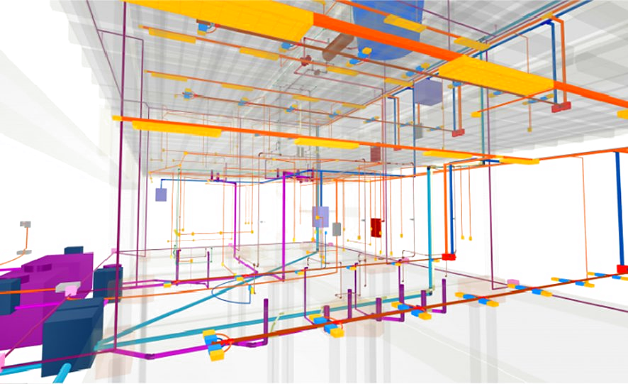 Compatibilização em BIM instalações multidisciplinares MDT Engenharia