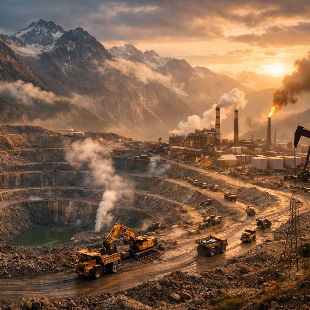 Projetos de mineração